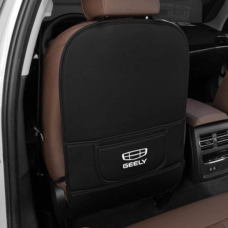 Фото Для Geely Atlas Coolray Emgrand EC7-8 EX7 CK2-3 GL автомобильное сиденье, противоударная накладка на переднее сиденье, спинка, детская противоударная накладка, защитная накладка на сиденье №4