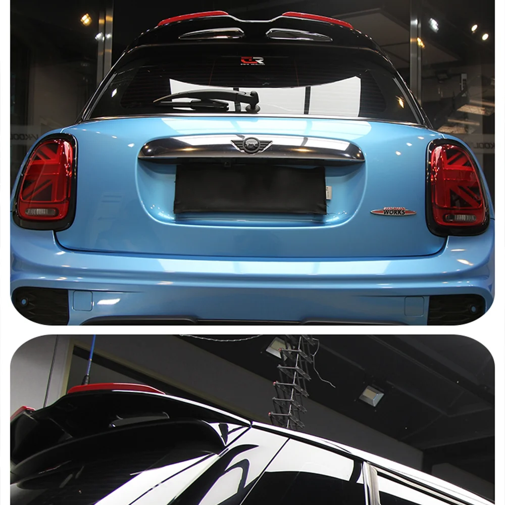 Для 2014-Up MINI F55 F56 Cooper S/JCW автомобильный спойлер на крышу задний крыло багажника