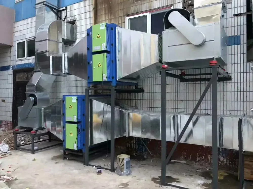 Электростатический очиститель воздуха LVCHENG для кухни удаление дыма очистка