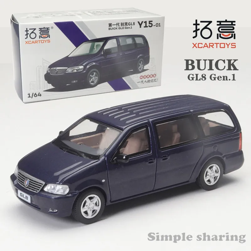 

XCarToys 1/64 Buick GL8 Gen.1 Blue Alloy Diecast Model Car Toy Collection Gift