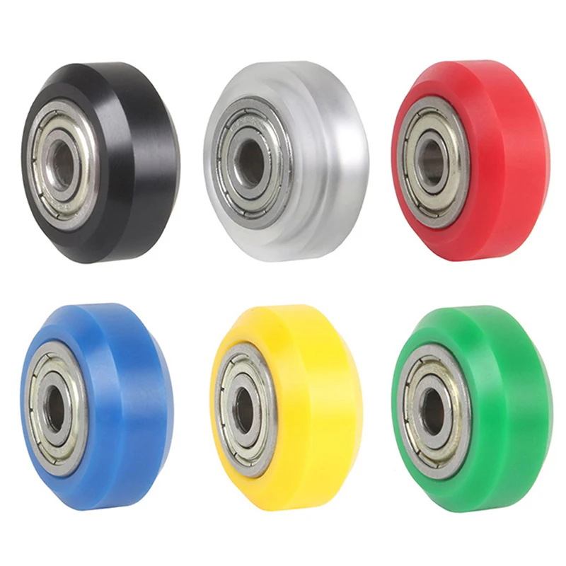 

3D Printer Plastic Wheel POM Big Models Passive Round wheel Idler Pulley Gear for CNC Openbuilds V-Slot