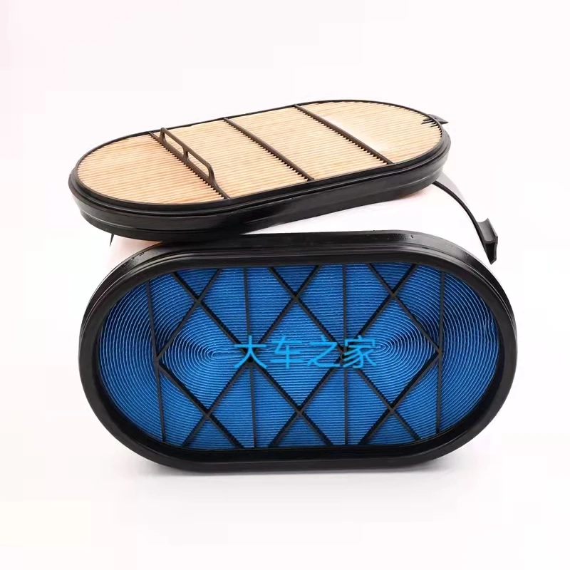 Адаптирован для нового автомобильного воздушного фильтра Shaanxi Delong X3000 430460 500 550 DC