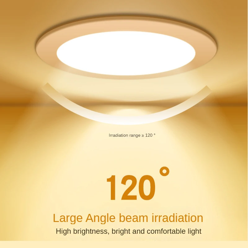 

Dimmable LED Embedded Household Circular Anti-glare Downlight 3W 5W 7W 9W 12W 15W 18W 24W 30W 36W Circular LED Spotlight