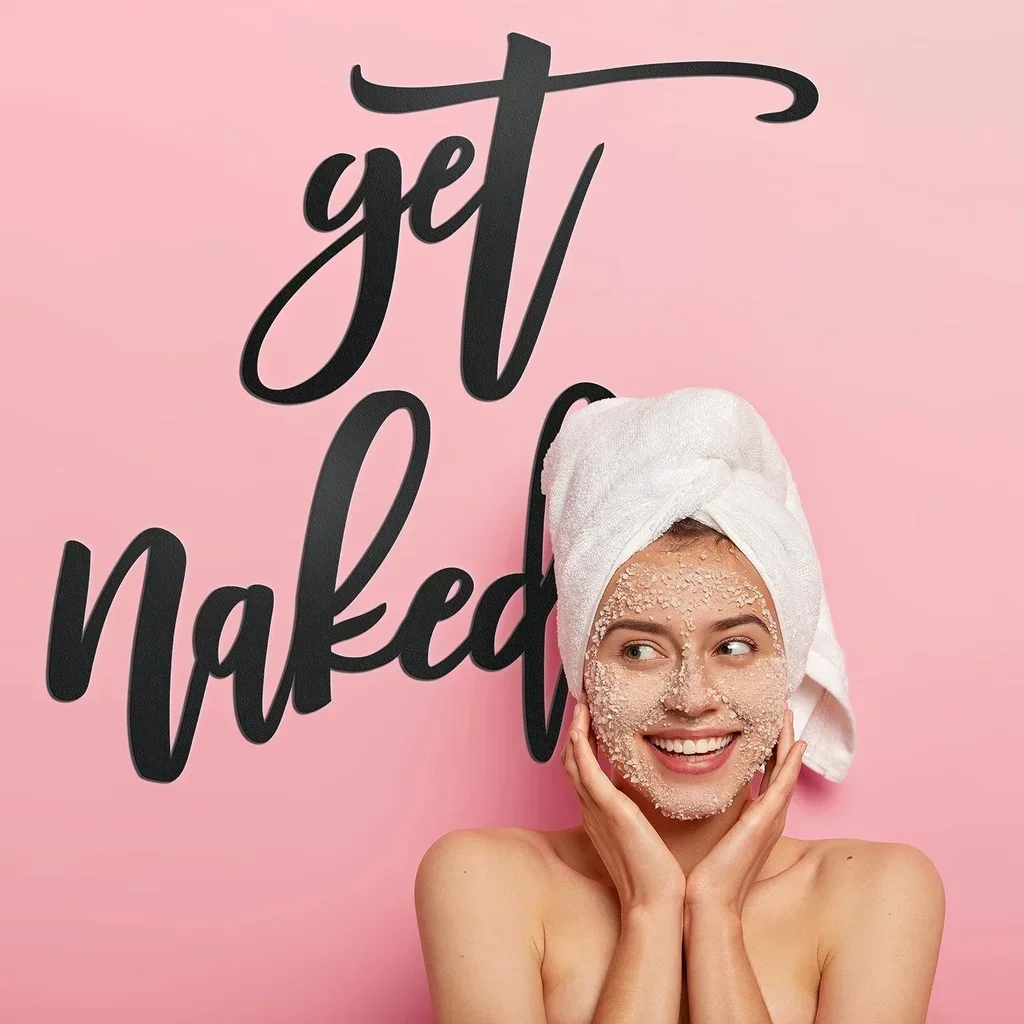 Декор CIFBUY металлическая вывеска без одежды для дома и ванной комнаты