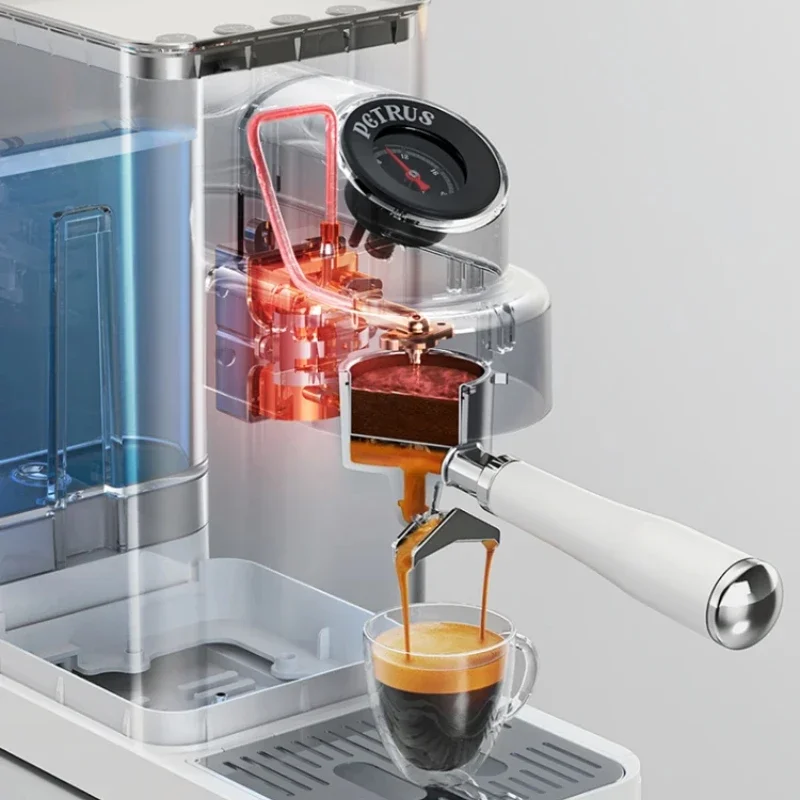 Кофемашина Petrus PE3663 бытовая итальянская концентрированная новая полностью