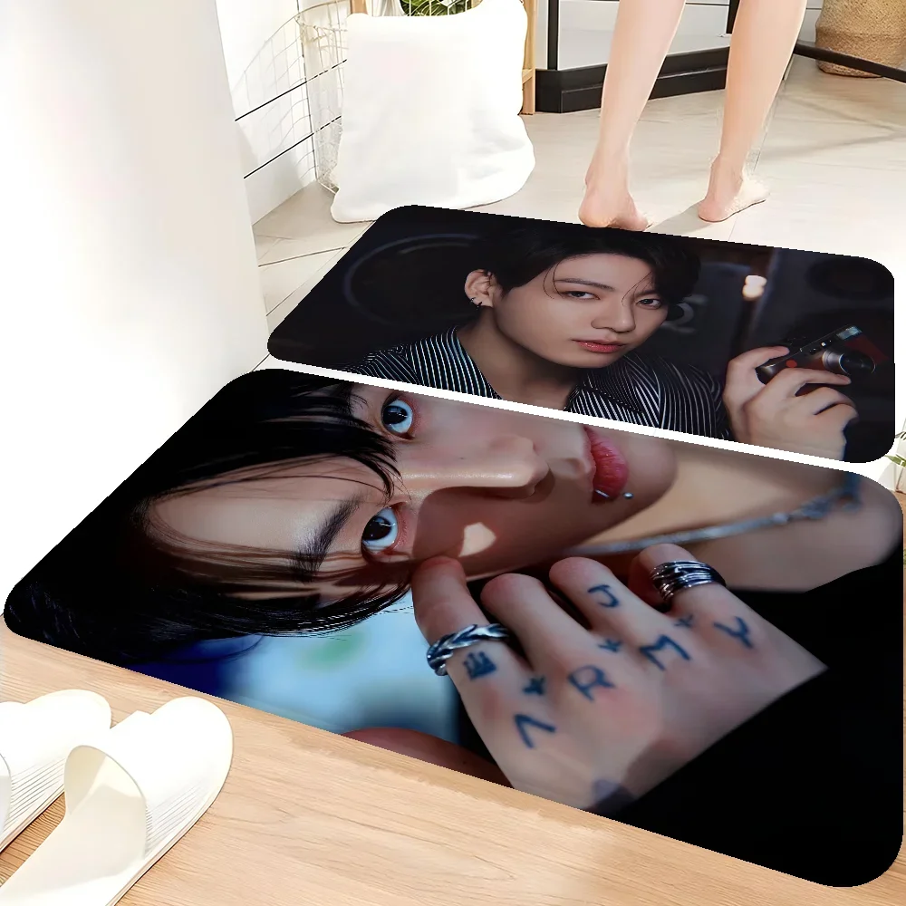 Противоскользящий коврик из полиэстера J-Jungkook