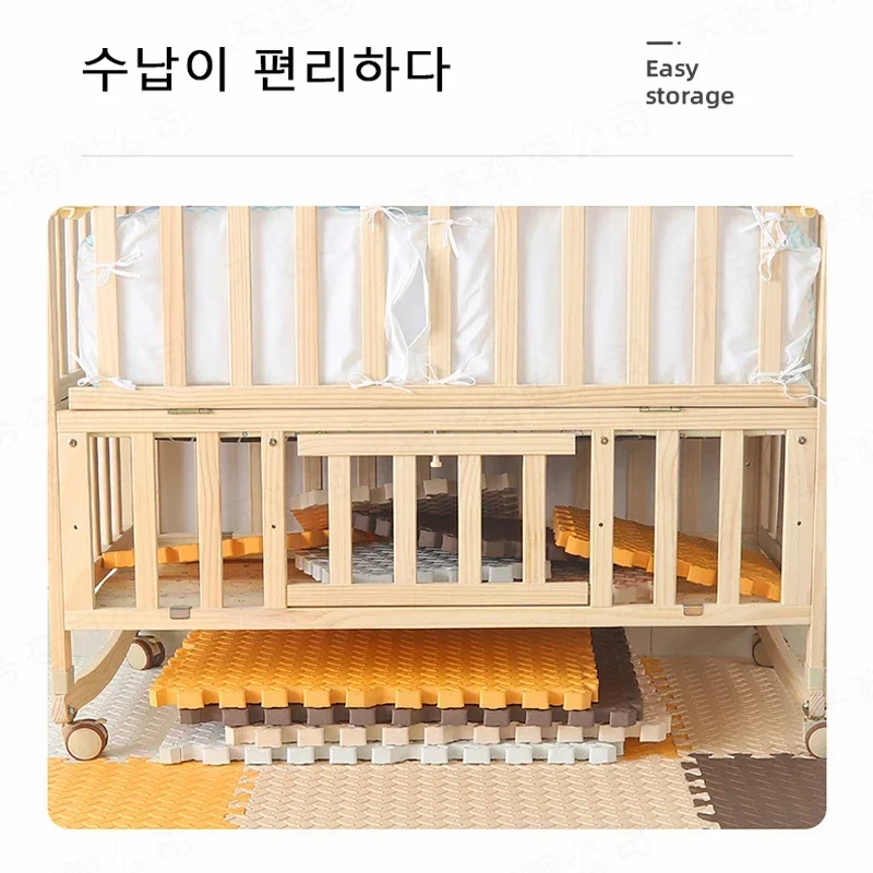 Нескользящие блокирующие спортивные ковры 16 шт. 30x30 см утолщенный ковер против