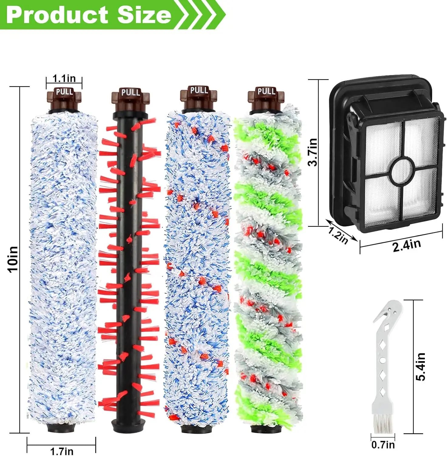 HEPA-фильтр Совместимый С Bissell Crosswave 1866 1868 1974 Вакуумный Аксессуар