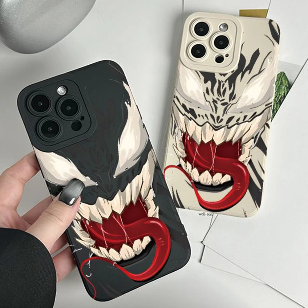 Popular Movie Venom Marvels Phone Case for Oppo Realme 11 10 9 9i 8 8I 7 C55 C53 C30 C35 C33 C31 C20 C21Y C11 Pro 4G 5G Cover