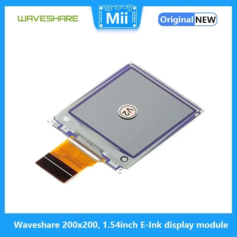Модуль дисплея Waveshare 1 54 дюйма E-Ink 200x200 для Raspberry Pi/Jetson Nano/Arduino/STM32