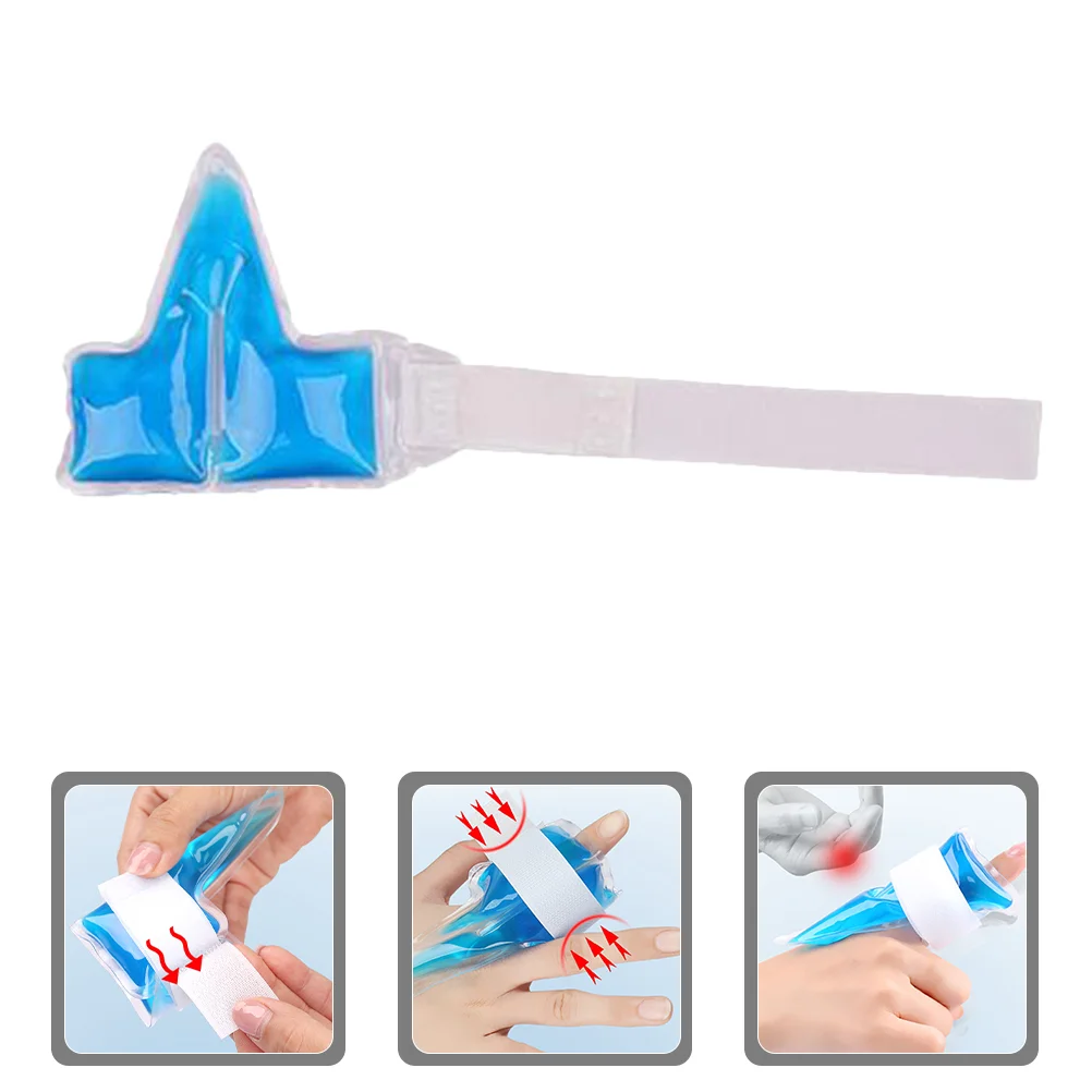

Gel Finger Cot Protectors Arthritis Ice Packs Joint Protective Tool Covers Ring