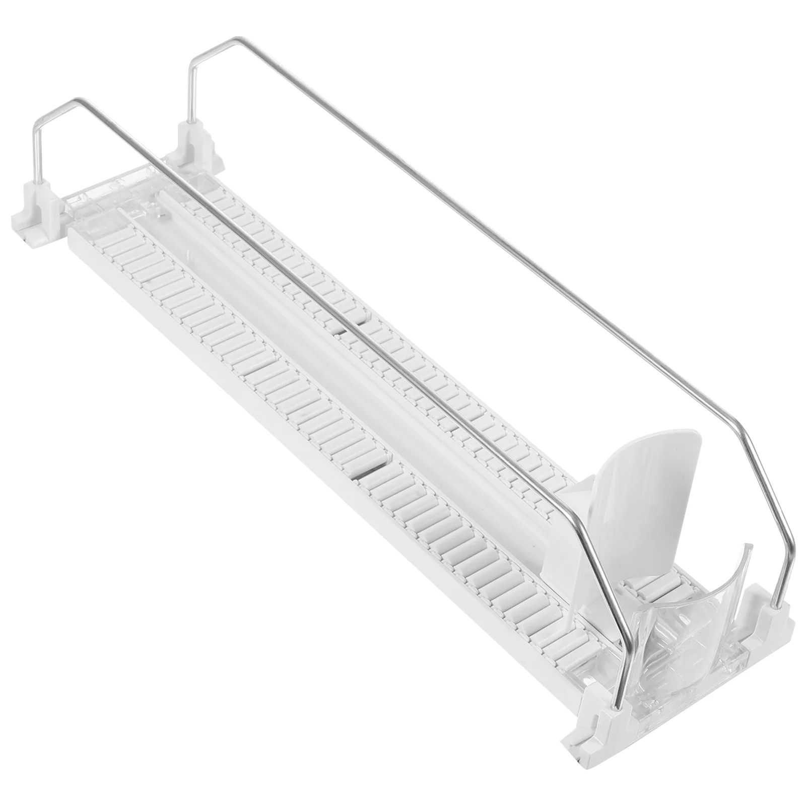 

Beer Can Storage Holder Drink Pusher Plastic Water Bottles Dispenser For Fridge