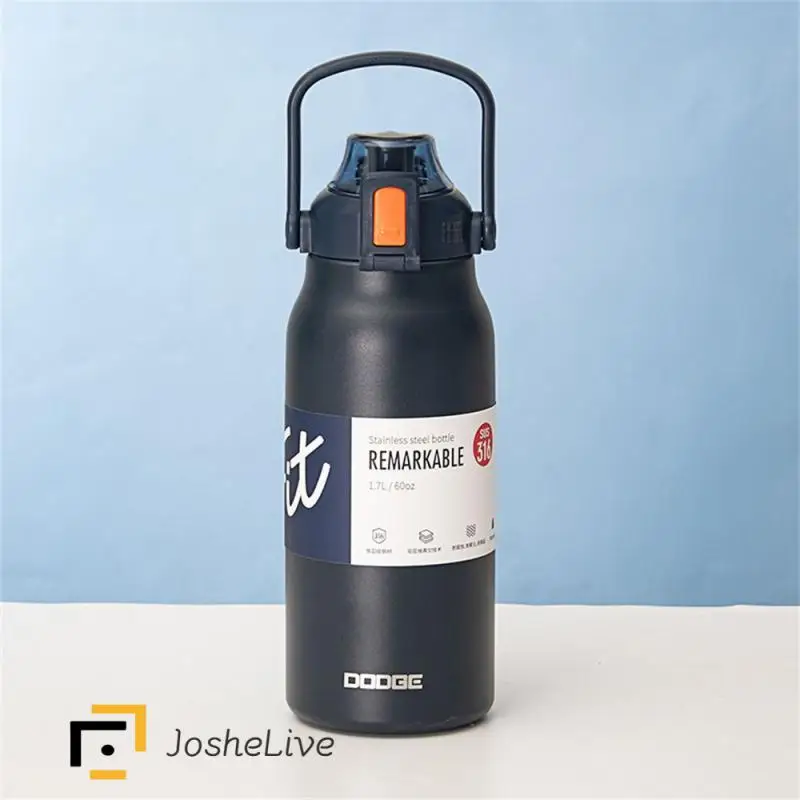 

Силиконовая солома, нержавеющая сталь, вакуумная фляжка, высокое качество, нержавеющая сталь, Спортивная кружка Питьевая утварь кружка с соломинкой, легко носить с собой