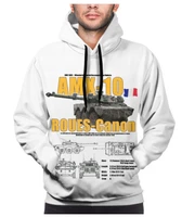 french army amx 10 wheeled armored vehicle graphics 3d printed hoodie unisex polyester hoodie 110 6xl casual sweatshirt