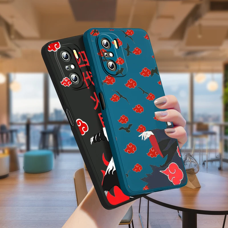 

Cool Cloud Naruto Art For Redmi K40 Gaming K30 K30S 10X 9A 9 9T 9C 9AT 8 8A 7 6 6A 5A 4X Liquid Silicone Rope Phone Case