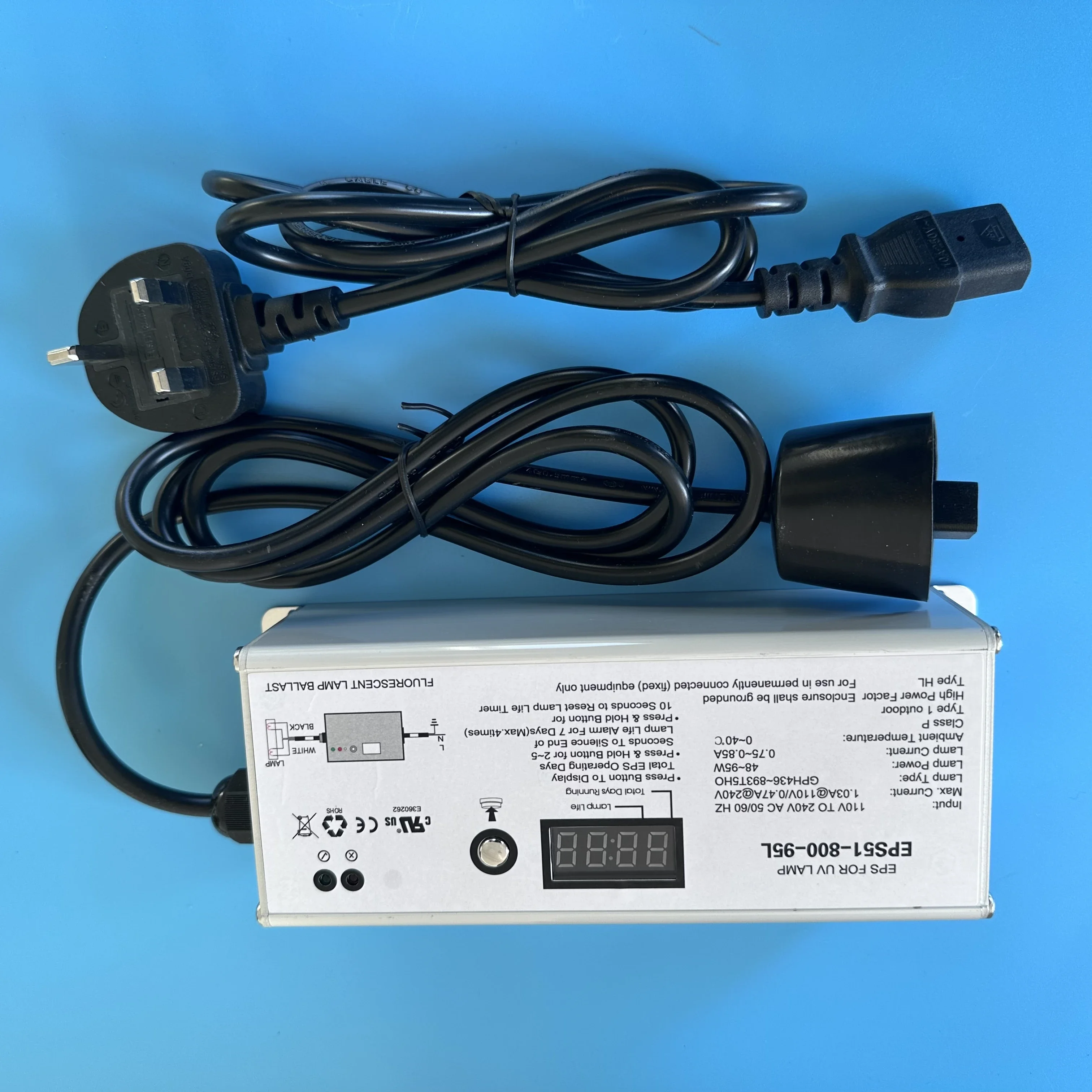 EPS51-800-95N УФ-электронный балласт для УФ-стерилизатора воды с таймером срока службы