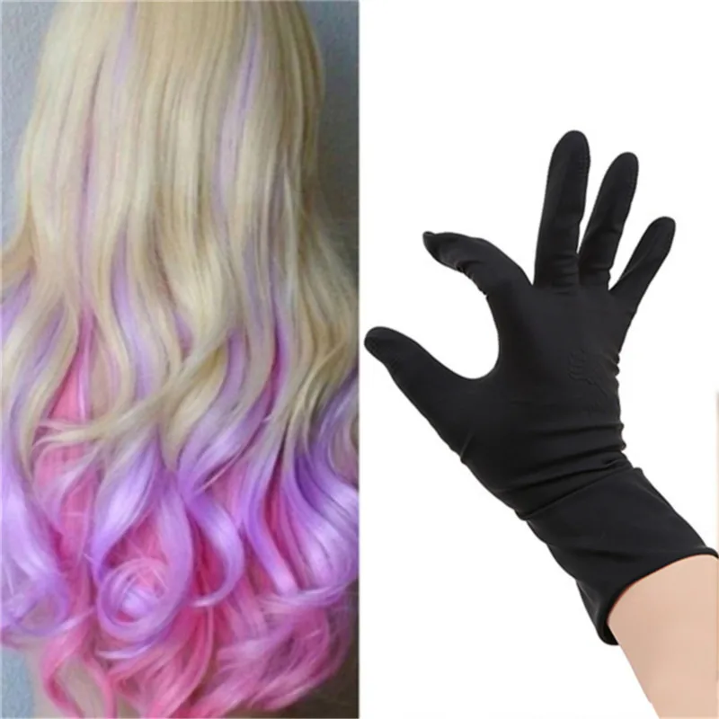 wiano czarne rękawice do włosów z żywicy w kolorze salonu idealne stylizacji fryzjerstwa i zdobienia paznokci