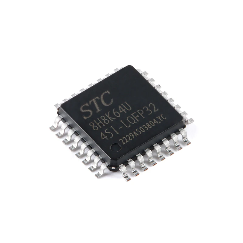 

10PCS/Pack New Original STC8H8K64U-45I-LQFP32 1T 8051 microprocessor chip