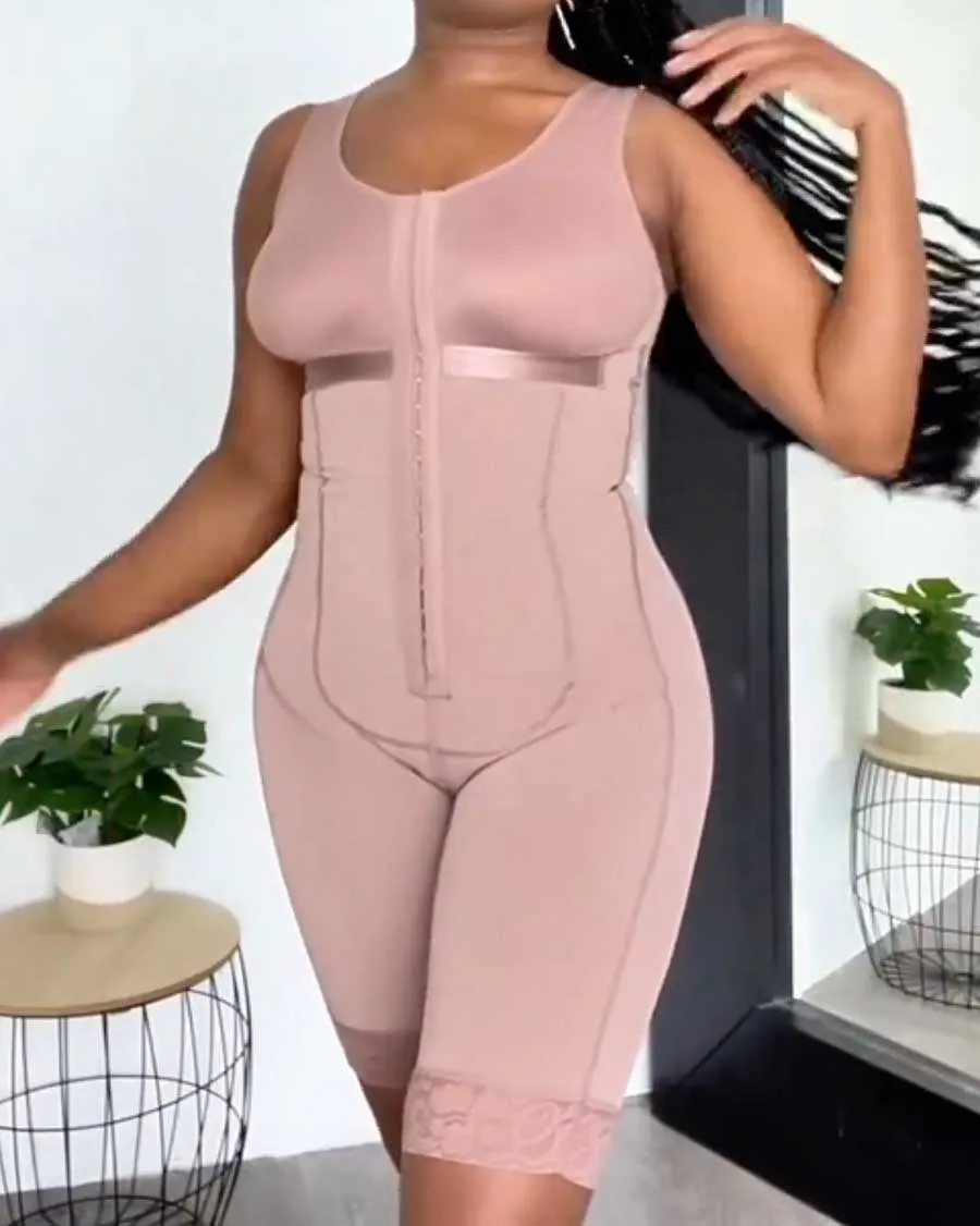 Fajas Body Shaping Bodysuit for Women, Tummy Control Undergarment with Breathable Fabric