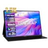 ZEUSLAP 16" 2.5K 144hz Portable Monitor 2560*1600 16:10 100%sRGB 500Cd/m²  Travel Gaming Display for Laptop Switch ps4 ps5 Xbox 1