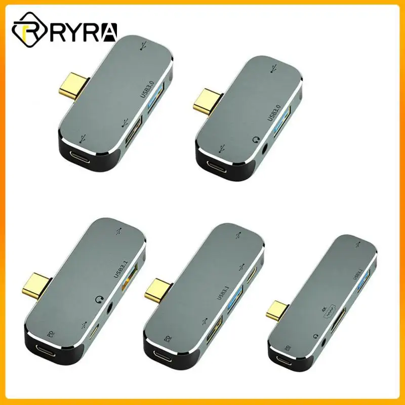 

Многофункциональный концентратор RYRA 6 в 1 с разъемом 3,55 мм и портом USB/USB2.0/USB3.1