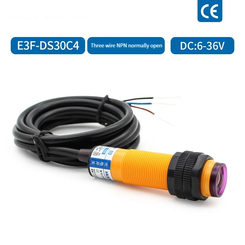 

Фотоэлектрический сенсорный выключатель Φ/C2/P1/P2, 6-36VDC выход: NPN PNP расстояние: 7-30 см диапазон обнаружения