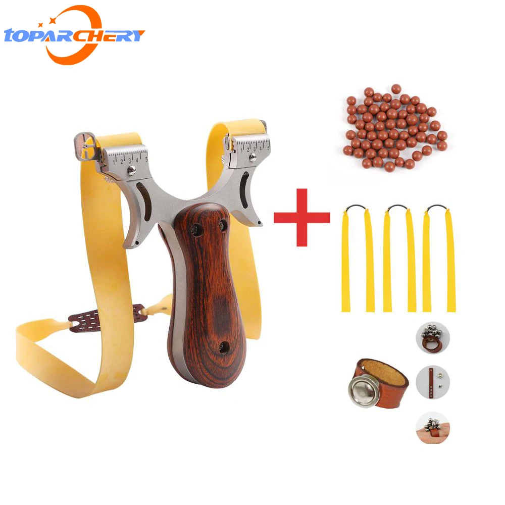 Рогатка toparchery, из нержавеющей стали, с шариками 100 шт., 3 ...