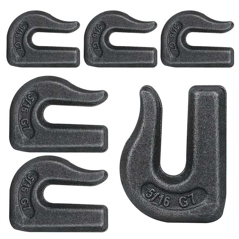 

HOT-Weld-On Grab Hooks, Heavy Duty Clevis Grab Chain Hooks, G70 Weld-On Tow Hook Great For Car,Truck,Tractors