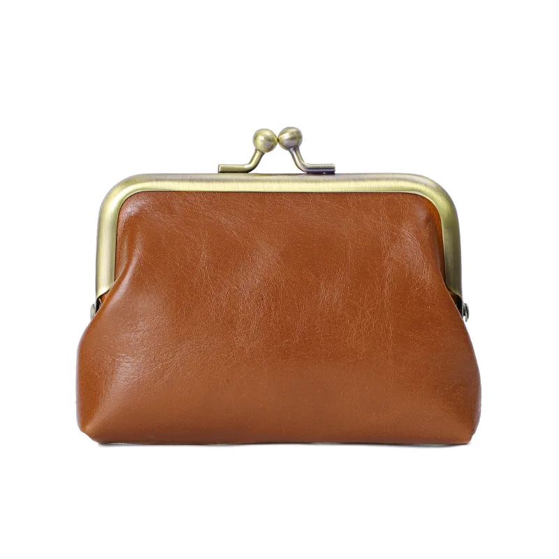 

Women's Coin Purse Women Leather Wallet Retro Short Credit Card Holder Ladies Luxury Coin Purse Ladies Clutch Money Bag