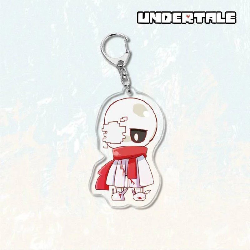 Фигурка аниме Undertale Frisk 6 см акриловая фотография цветы ториэль Санс папирус ундин