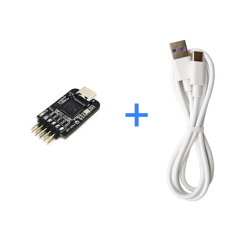 Анализатор логики FireChip TYPE-C nanoDLA, инструмент для отладки ARM FPGA, анализ протоколов 5В3.3В, частота дискретизации 24 МГц, 8 каналов, открытый исходный код (art.: 3920dc68ebe69) - 3920dc68ebe69