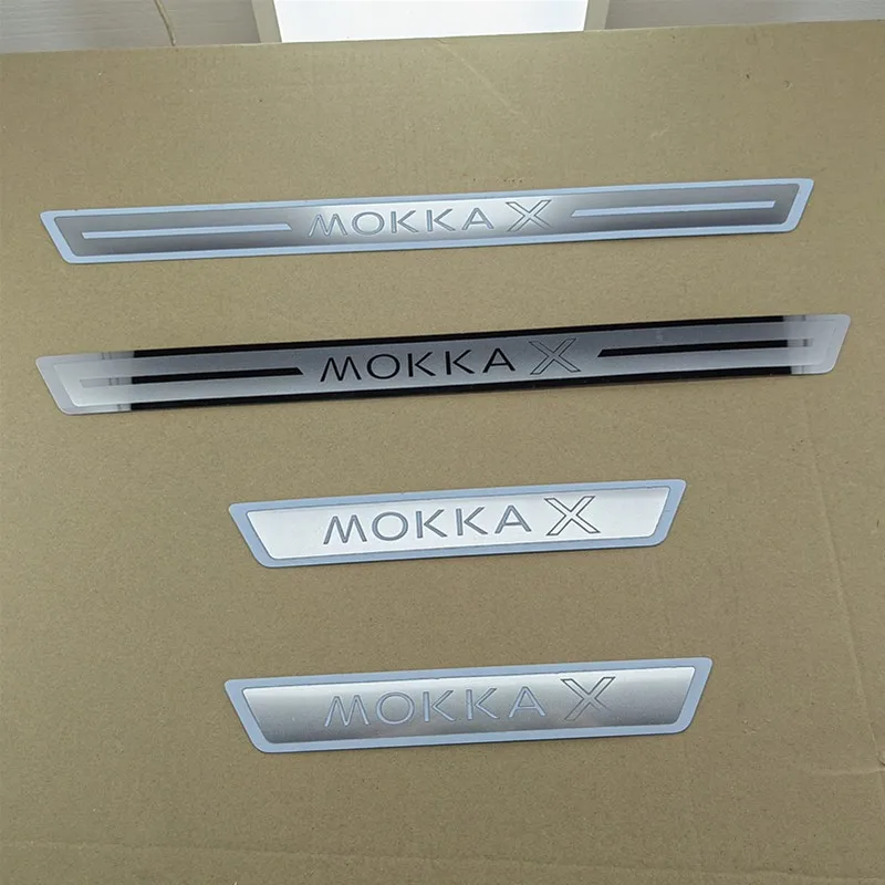 

Накладка на порог из нержавеющей стали для Opel Vauxhall Mokka X 2012-2020