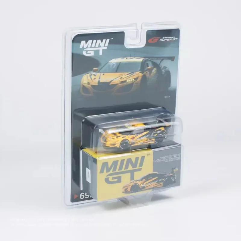1/64 Honda NSX GT3 No Модель автомобиля из сплава 629 детская коллекция декоративных