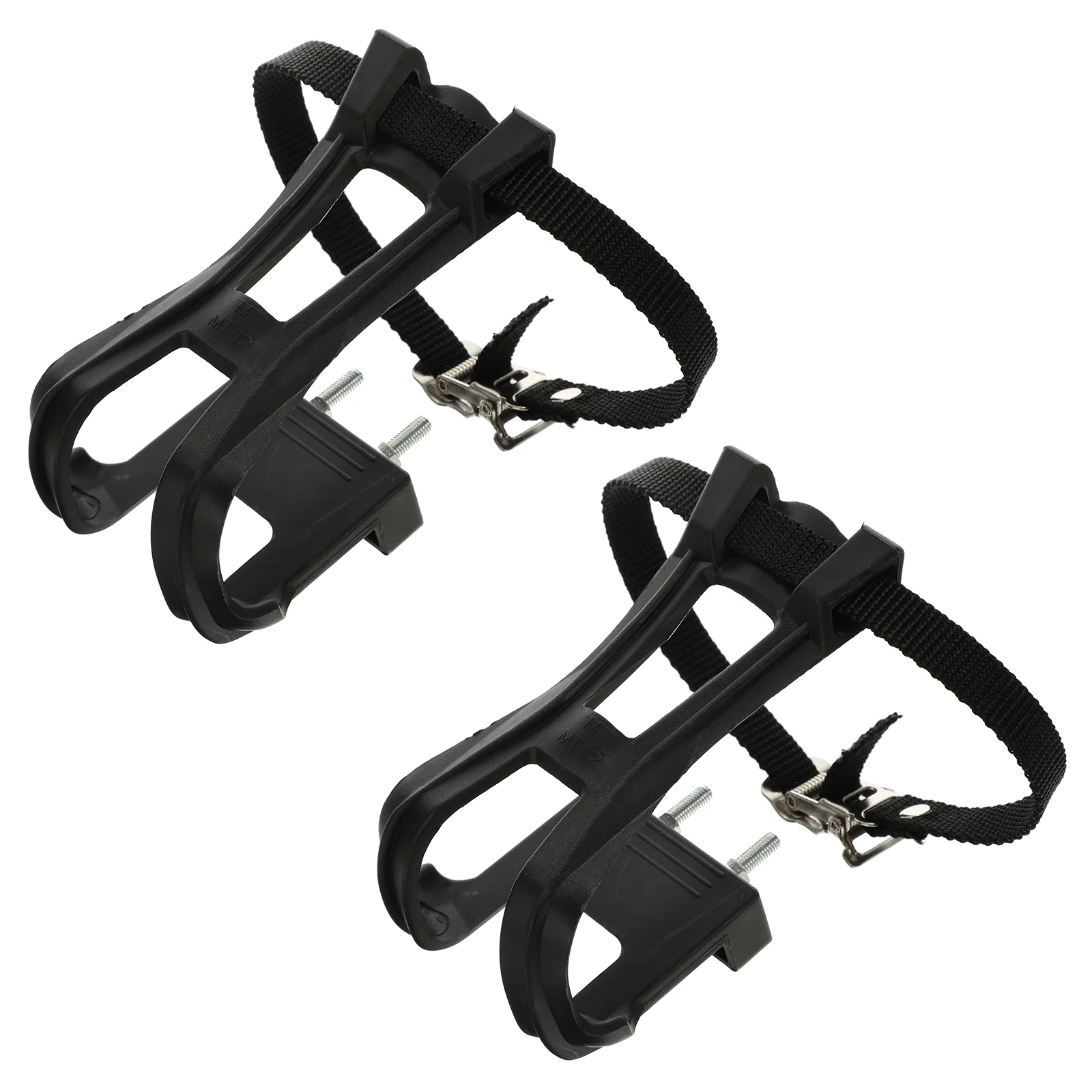 

1 Set Anti-slip Bike Pedals Belt Fixed Gear Cycling Pedal Toe Clip Strap Belt