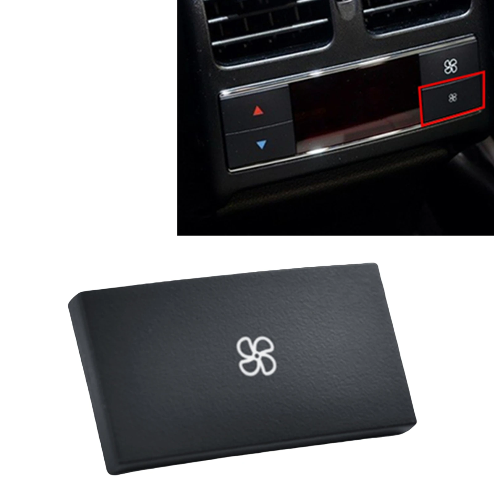 Панель управления для кондиционера автомобиля кнопка переключения Mercedes Benz W204 X204