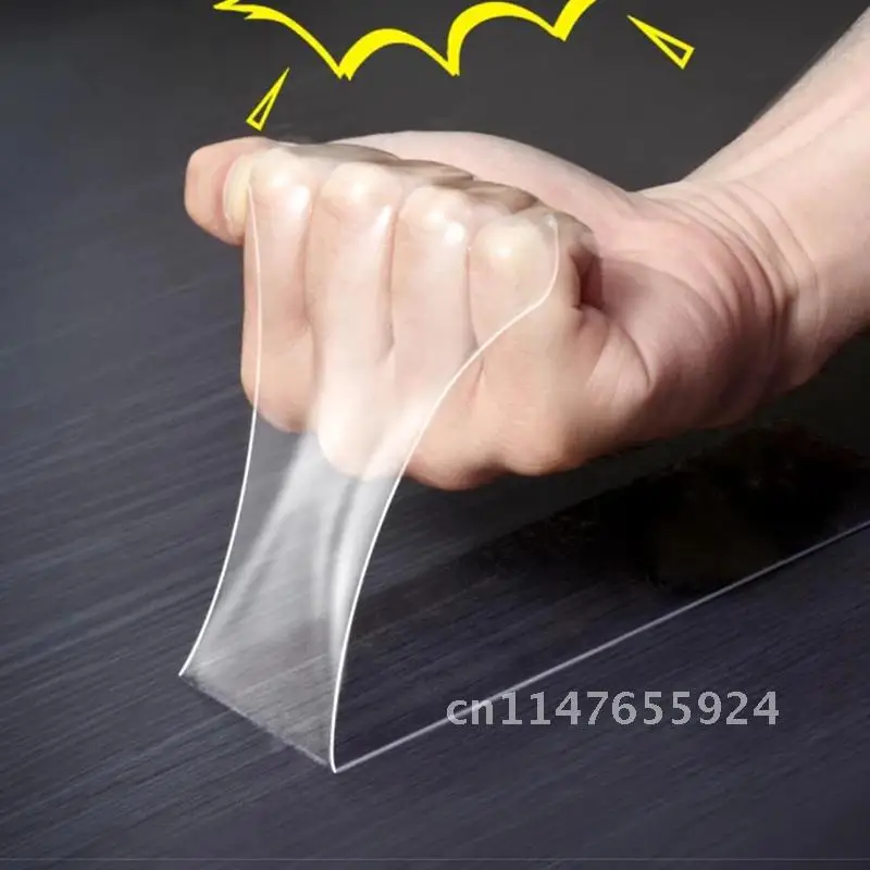 Нано-лента водонепроницаемая клейкая лента двусторонняя прозрачная без следов