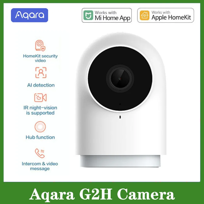 Оригинальная камера Aqara G2H 1080P HD с функцией ночного видения для Apple HomeKit, приложение для мониторинга G2 H Zigbee для умного дома Xiaomi Mijia
