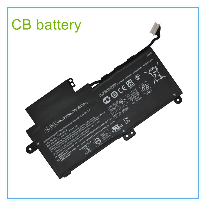 Оригинальный аккумулятор для нового 35Wh NU02XL батареи для HSTNN-UB6U TPN-W117 843535-541 серии