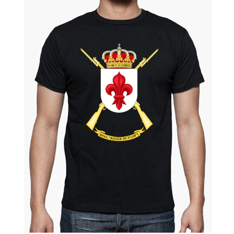 Camiseta De Flor Brigada en Español. 100% Algodón, De Alta Calidad, De Gran Tamaño, informal