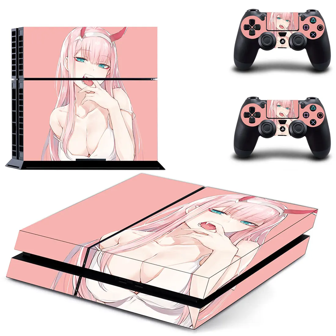 

Стильная наклейка для консоли Playstation 4 и 2 контроллера, стиль 1