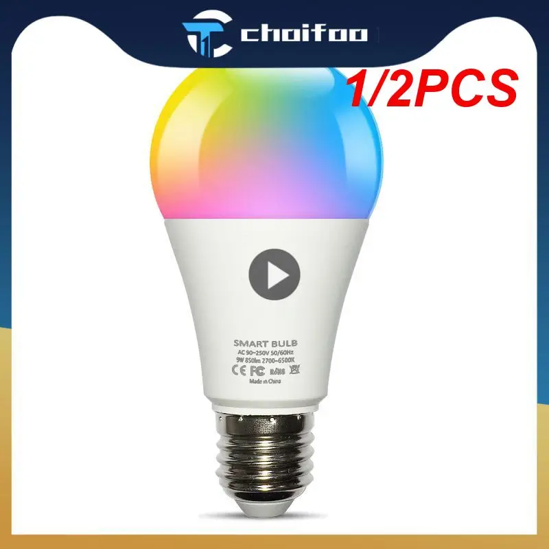 

Умные светодиодные лампы ZigBee E27, 220 В, 110 В, 1/2 шт.