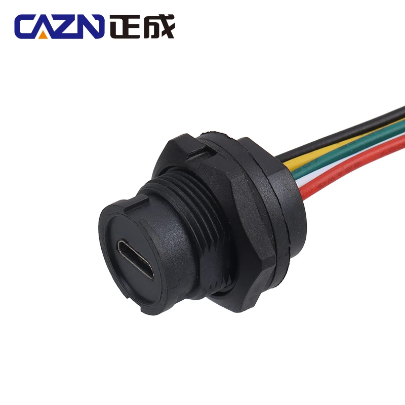 

CAZN E10MC-BF2-F-0.2M микро USB разъем