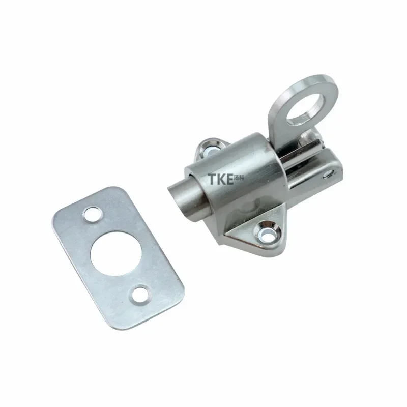 Защелка для дверей и ворот алюминиевое тяговое кольцо пружинный отскок