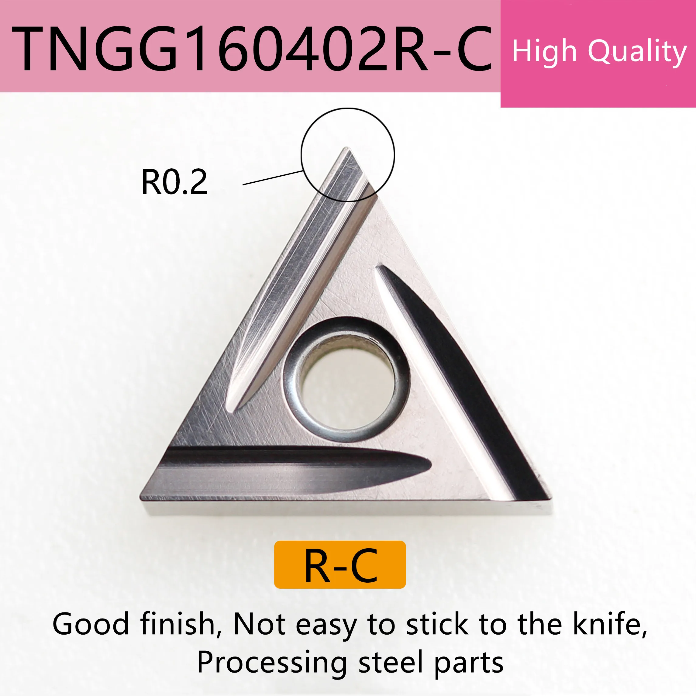 

TNMG160402 TNMG160404 R-S L-C R-P L-P R-S L-S Токарные инструменты для керамики Токарный станок с ЧПУ Твердосплавные вставки для стальных деталей