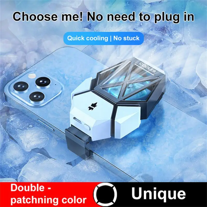 

Portable Game Cooler Rgb Mobile Phone Cooling Fan Radiator Cooling Tool Turbo Hurricane For Iphone/samsung/xiaomi Portable Usb