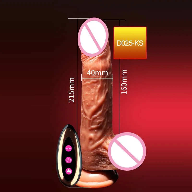 

Heating Realistic Thrusting Dildo Vibrator for WomanG Spot Soft huge Big Dick Penis Vagina anus Masturbator Sex Toy for adult