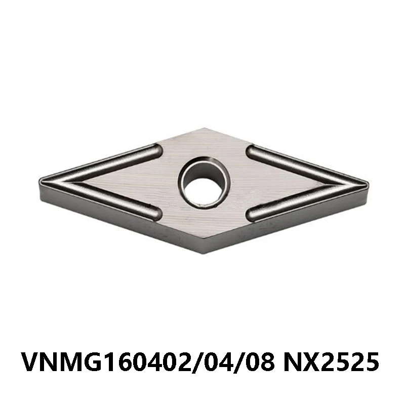 

100% Original VNMG160402 VNMG160404 VNMG160408 FH SH NX2525 Carbide Inserts VNMG 160402 160404 160408 Turning Tool CNC Cutter