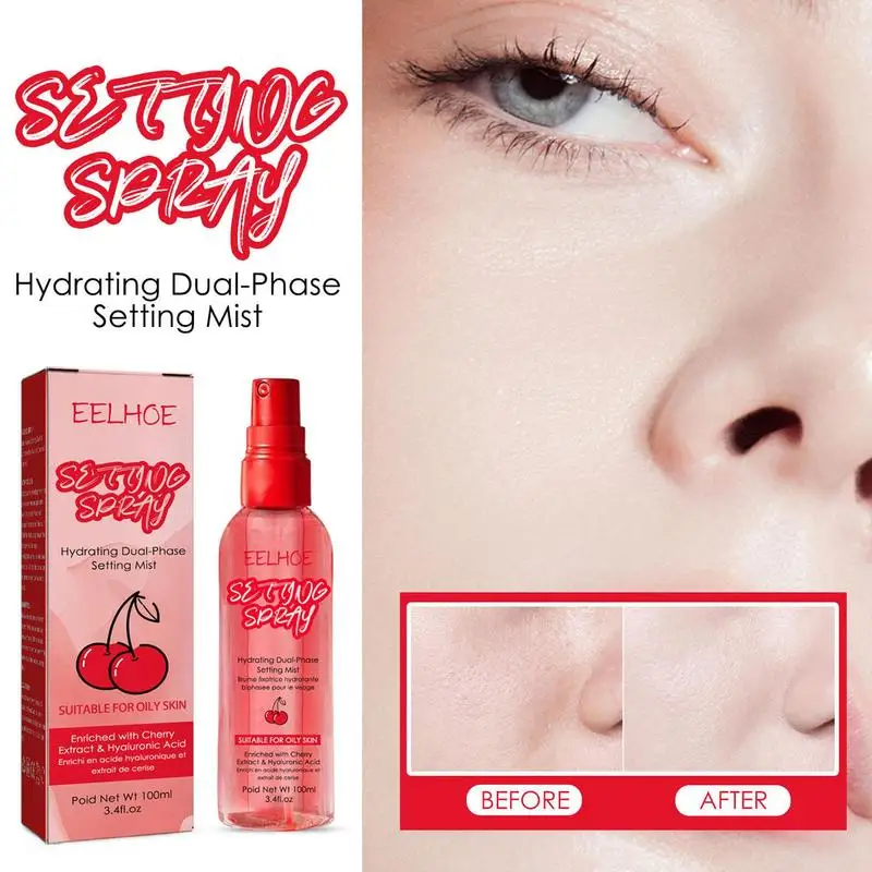 

100ml Face Finishing Spray Makeup Matte Setting Mist Spray Long-lasting Hydrating Setting Spray For Women Makeup Mist For Dating