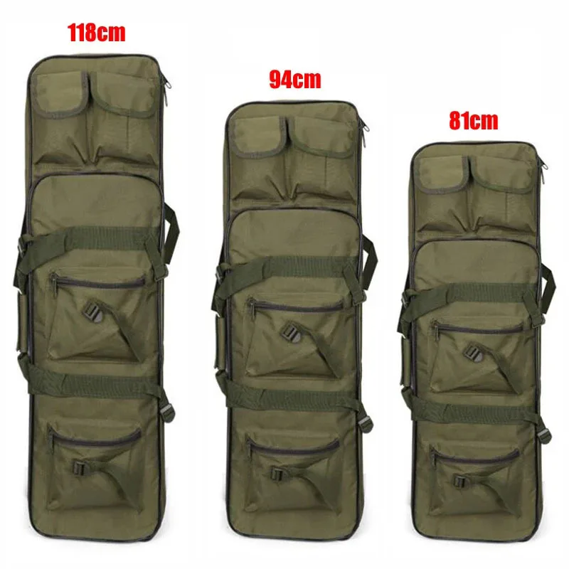 

81/94/115CM Outdoor Tactical Heavy Gun Bag Case Hunting Sniper Rifle Bag Military Accessories Carry Gun Protection Backpack