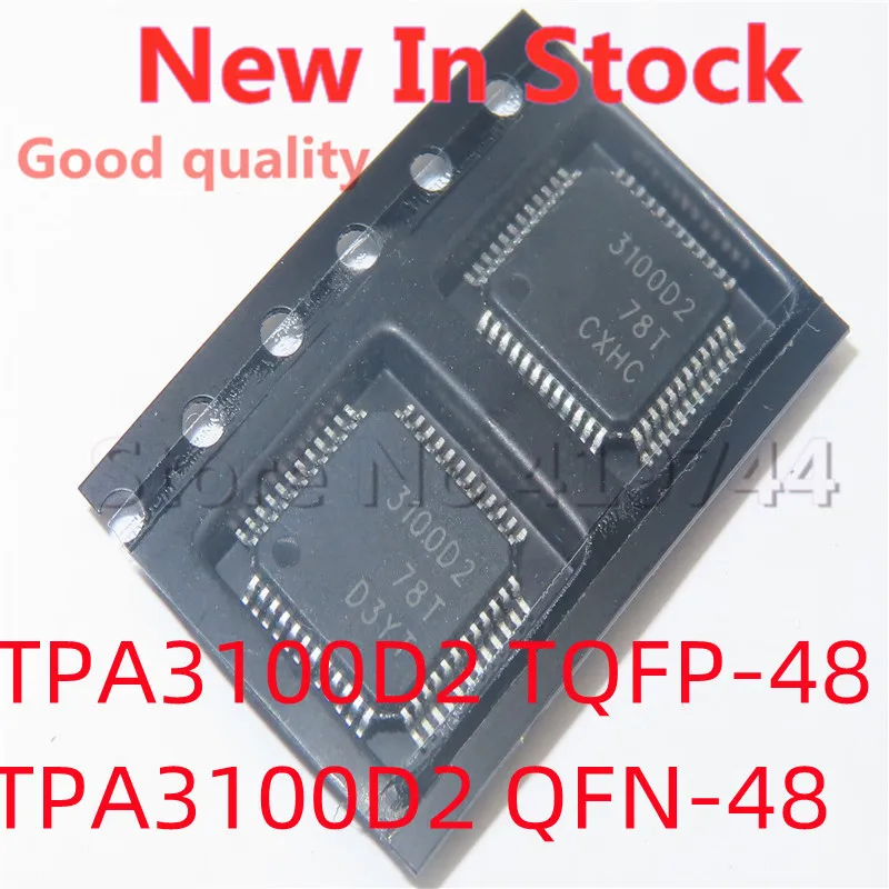 2 шт./лот TPA3100D2PHPR TQFP-48 TPA3100D2 TPA3100D2RGZR QFN-48 3100D2 SMD аудио усилитель, новая модель, хорошее качество